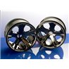 Wheels All-Star Black Chrome 2.8" (2)