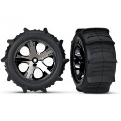 Tires & Wheels Paddel/ All-Star Black Chrome 2.8" TSM Rear