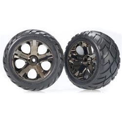 Tires & Wheels Anaconda/All-Star Black Chrome 2.8" Front (2)