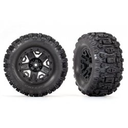 Däck & Fälg Sledghammer/ Svart 2.8" TSM El Bak (2)