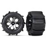 Tires & Wheels Paddel/All-Star Black Chrome 2.8" TSM Front