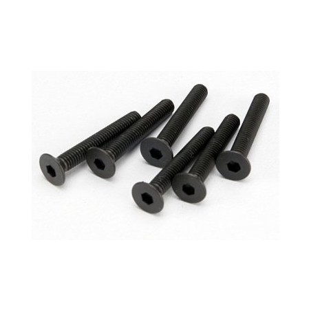 Skruv M3x20mm Försänkt Insex (6)
