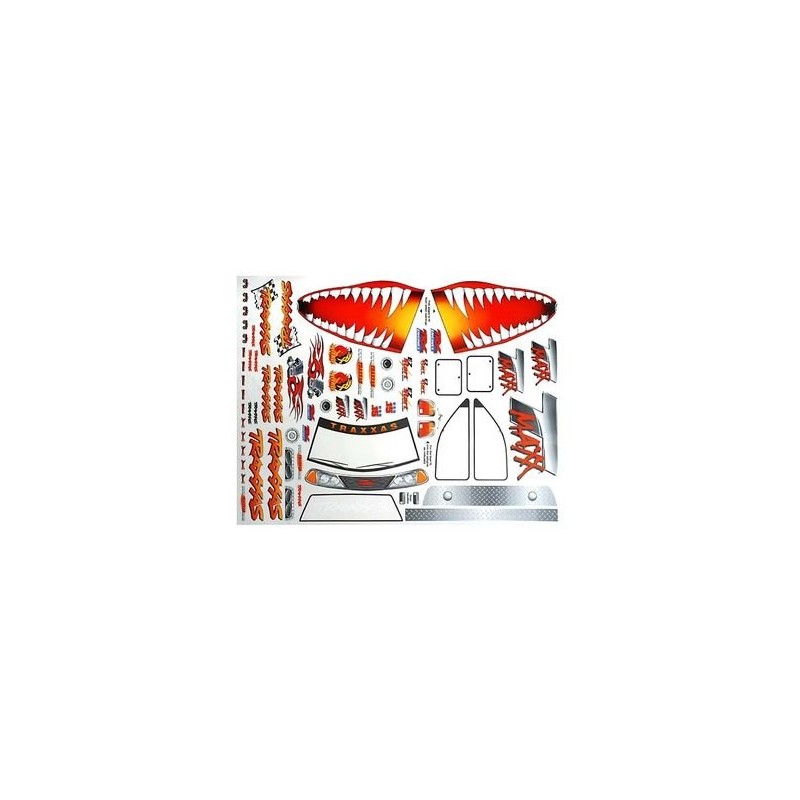 Decal Sheets Jaws T-Maxx
