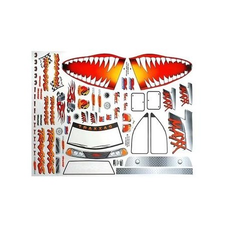 Decal Sheets Jaws T-Maxx