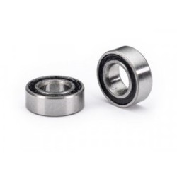 Ball bearing 3.5x7x2.5mm Black Rubber Sealed (2)