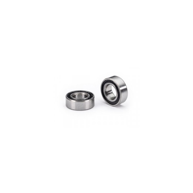Ball bearing 3.5x7x2.5mm Black Rubber Sealed (2)