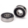 Ball Bearings 6x16x5mm Black Rubber sealed (2)