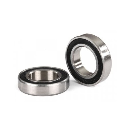 Ball Bearings Black Rubber Sealed (12x21x5mm) (2)