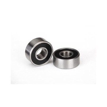 Ball Bearing 4x10x4mm Black Rubber Seal (2)