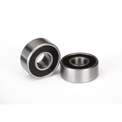 Ball Bearing 4x10x4mm Black Rubber Seal (2)