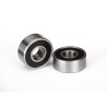 Kullager 4x10x4mm Gummitätat Svart (2)