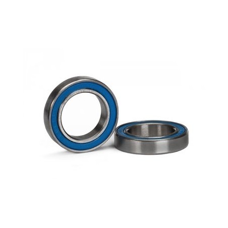 Ball Bearing Blue Rubber Sealed (15x24x5mm) (2)
