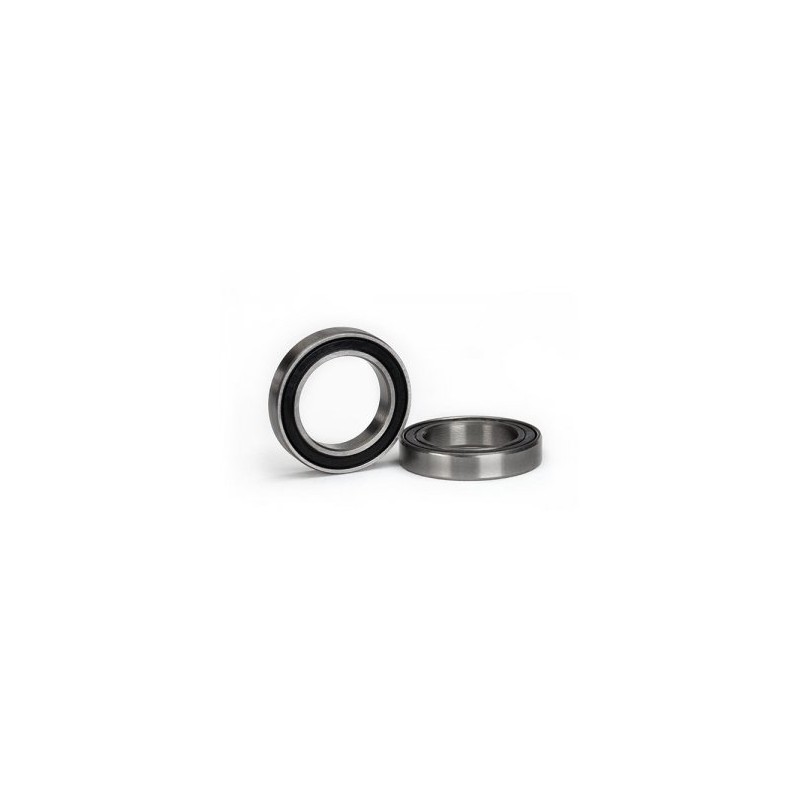 Kullager 17x26x5mm Gummitätat Svart (2)