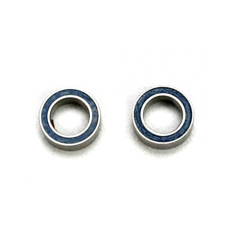 Kullager 5x8x2,5mm Gummitätat Blå (2)