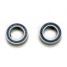 Kullager 5x8x2,5mm Gummitätat Blå (2)