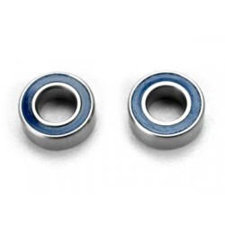 Kullager 5x10x4mm Gummitätat Blå (2)