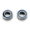 Kullager 5x10x4mm Gummitätat Blå (2)