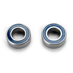 Ball Bearing 5x10x4mm Blue Rubber Seal (2)