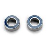 Kullager 5x10x4mm Gummitätat Blå (2)
