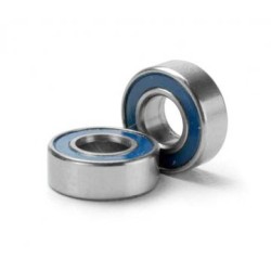Kullager 5x11x4mm Gummitätat Blå (2)