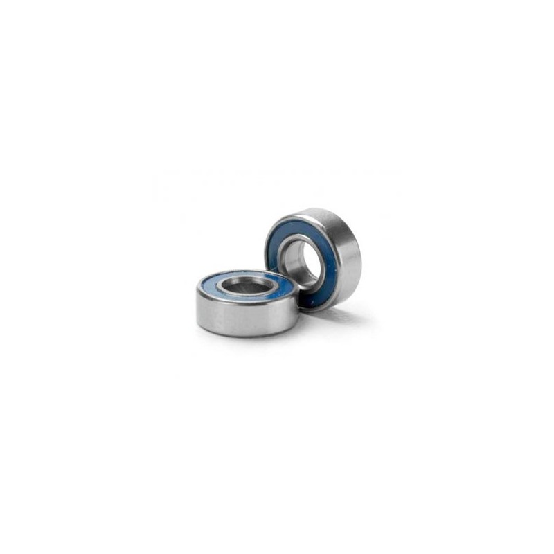 Kullager 5x11x4mm Gummitätat Blå (2)