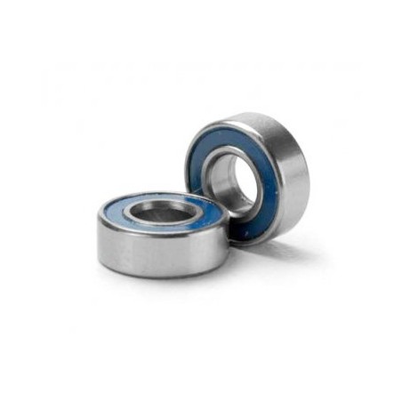Kullager 5x11x4mm Gummitätat Blå (2)