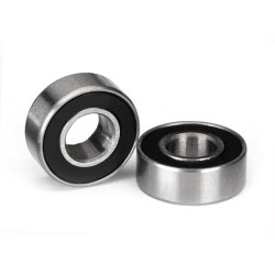 Ball bearing 5x11x4mm Black Rubber Sealed (2)