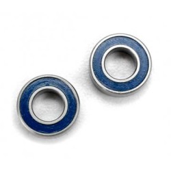 Kullager 6x12x4mm Gummitätat Blå (2)