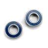 Kullager 6x12x4mm Gummitätat Blå (2)