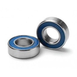 Kullager 8x16x5mm Gummitätat Blå (2)