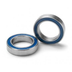 Kullager 12x18x4mm Gummitätat Blå (2)