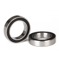 Kullager 12x18x4mm Gummitätat Svart (2)