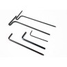 Insexnycklar 1,5/2,0/2,5/3,0mm & 2,5mm med Kula