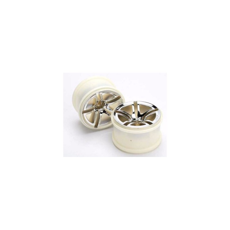 Wheels Twin-Spoke Chrome (Nitro Front) 2.8" (2)