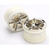 Wheels Twin-Spoke Chrome (Nitro Front) 2.8" (2)