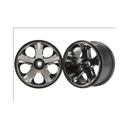 Wheels All-Star Black Chrome 2.8" (Nitro Front) (2)