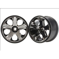 Wheels All-Star Black Chrome 2.8" (Nitro Front) (2)