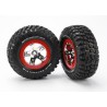 Tires & Wheels, BFGoodrich/SCT Chrome-Red 4WD/2WD Rear (2)