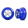 Fälg SCT Krom-Blå 2.2/3.0" 4WD/2WD Bak (2)
