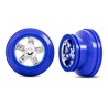 Fälg SCT Krom-Blå 2.2/3.0" 4WD/2WD Bak (2)