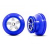 Fälg SCT Krom-Blå 2.2/3.0" 2WD Fram (2)