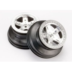 Wheels SCT Satin Chrome 2.2/3.0" 4WD/2WD Rear (2)