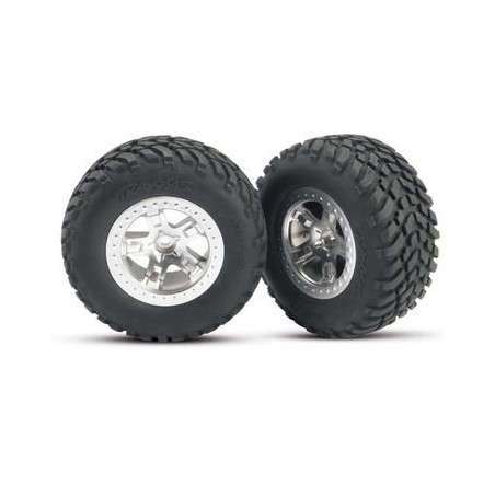 Däck & Fälg SCT/SCT Matt Krom 4WD/2WD Bak (2)