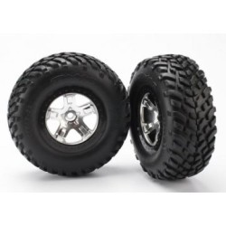Däck & Fälg SCT/SCT Matt Krom-Svart 4WD/2WD Bak (2)