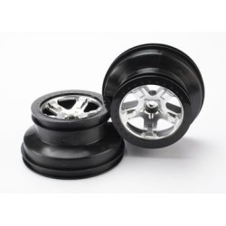 Fälg SCT Matt Krom 2.2/3.0" 2WD Fram (2)