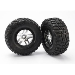 Däck & Fälg Kumho/S-Spoke Matt Krom-Svart 2WD Fram (2)