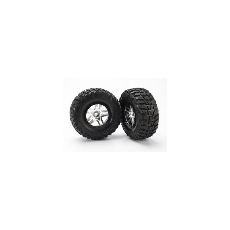 Däck & Fälg Kumho/S-Spoke Matt Krom-Svart 2WD Fram (2)