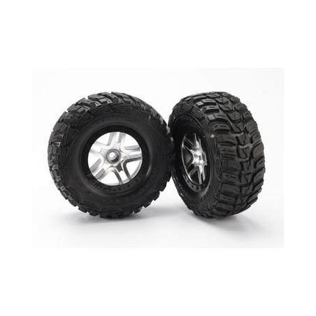 Däck & Fälg Kumho/S-Spoke Matt Krom-Svart 2WD Fram (2)