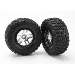 Däck & Fälg Kumho/S-Spoke Matt Krom-Svart 2WD Fram (2)