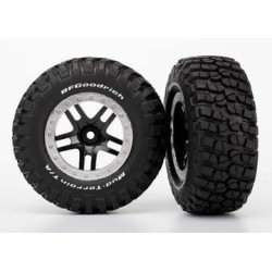 Däck & Fälg BFGoodrich/S-Spoke Svart-Krom 4WD/2WD Bak (2)